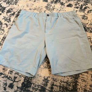 Three Sixty Six Men’s Shorts, 40, Light Blue Resort Active Vacation Performance